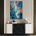 Abstract 1909 Canvas Art 60 x 40 cm / Stretched on hidden frame