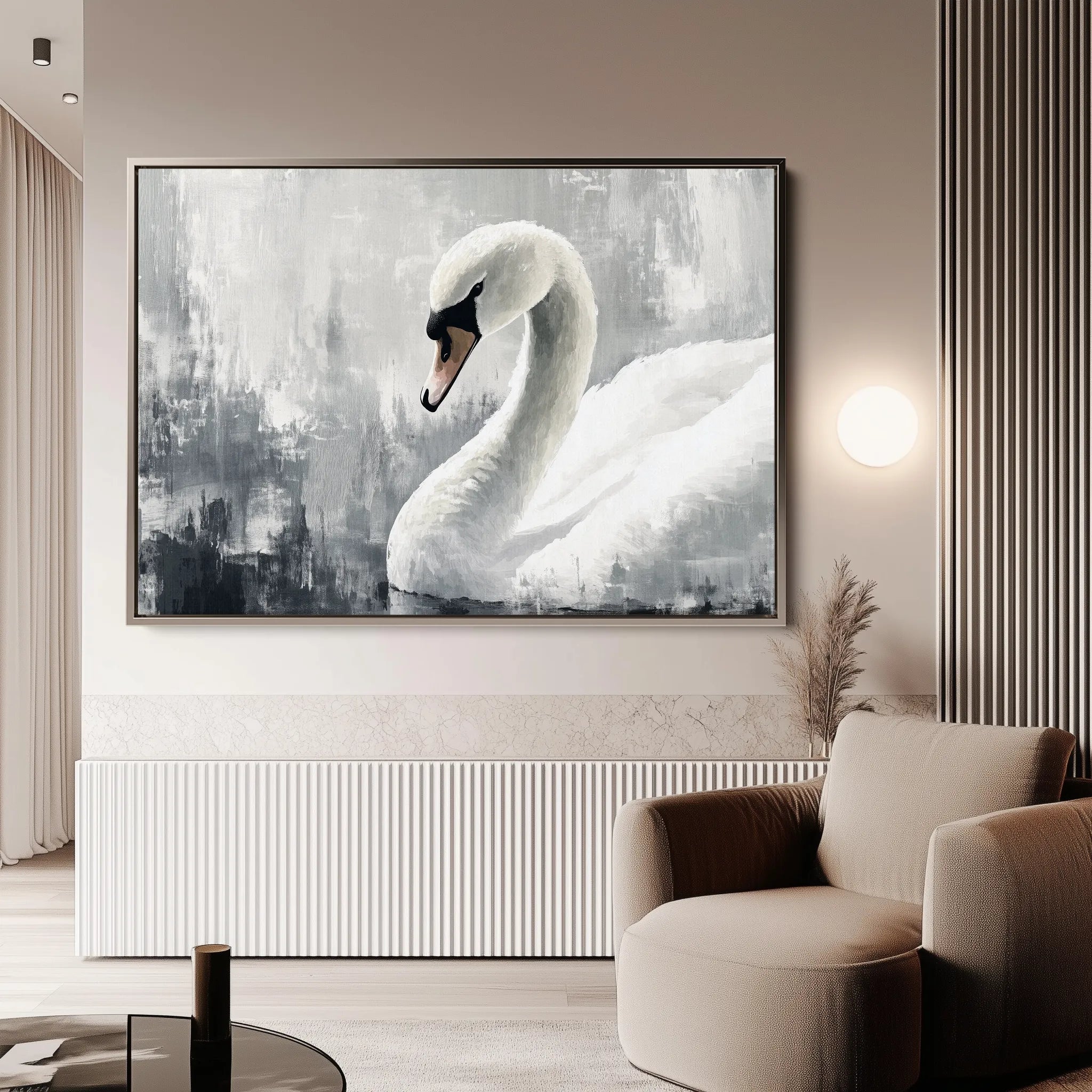 Animals Canvas Wall Art WAD191-AN 90 x 60 cm / Stretched on hidden frame