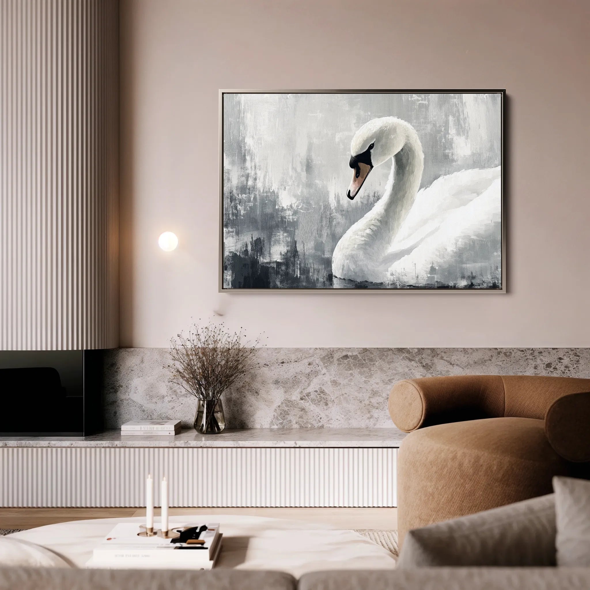 Animals Canvas Wall Art WAD191-AN 90 x 60 cm / Stretched on hidden frame