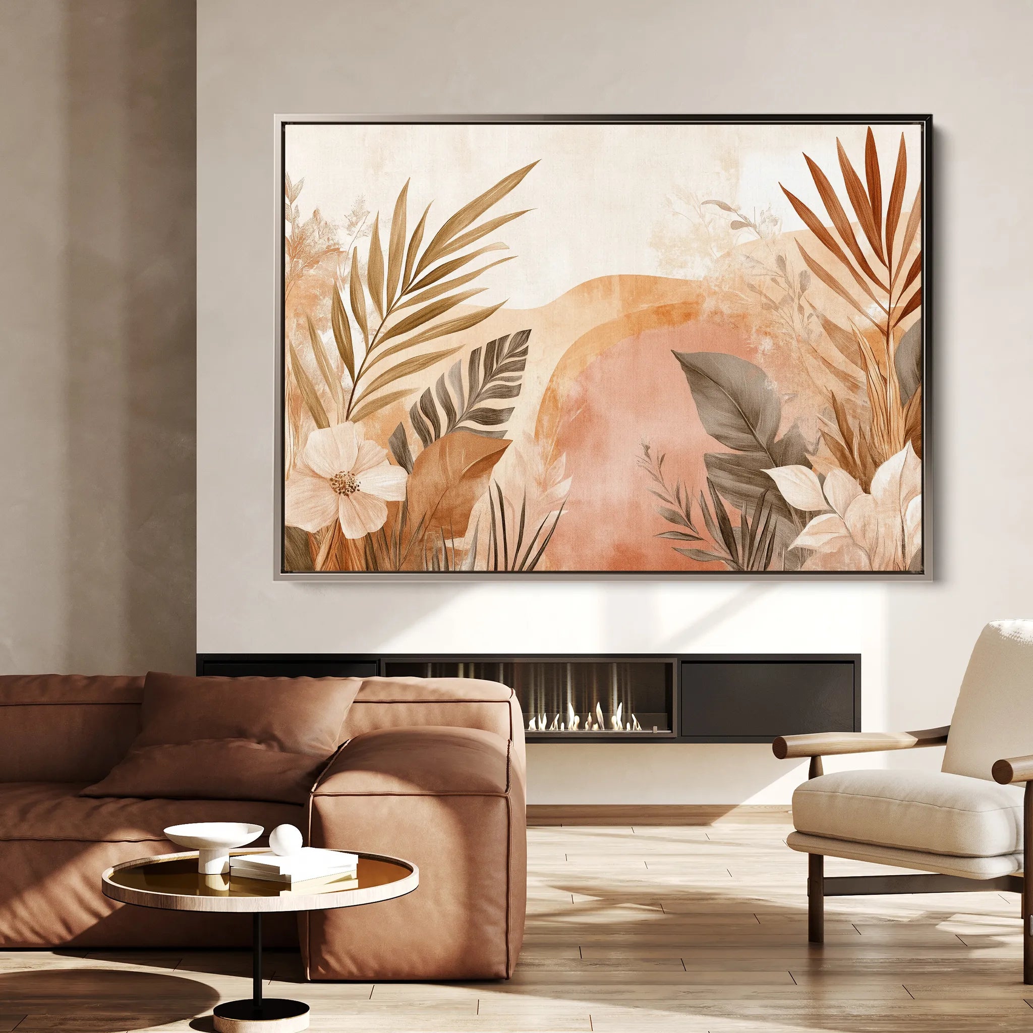 Boho Canvas Wall Art WAD191-BH 90 x 60 cm / Stretched on hidden frame
