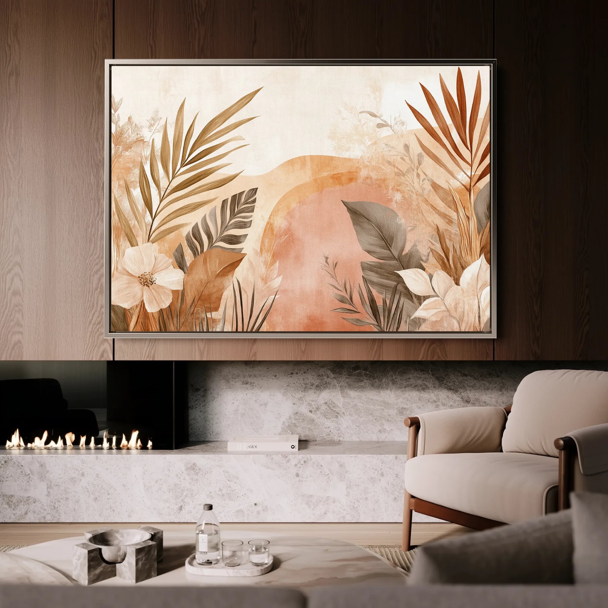 Boho Canvas Wall Art WAD191-BH 90 x 60 cm / Stretched on hidden frame