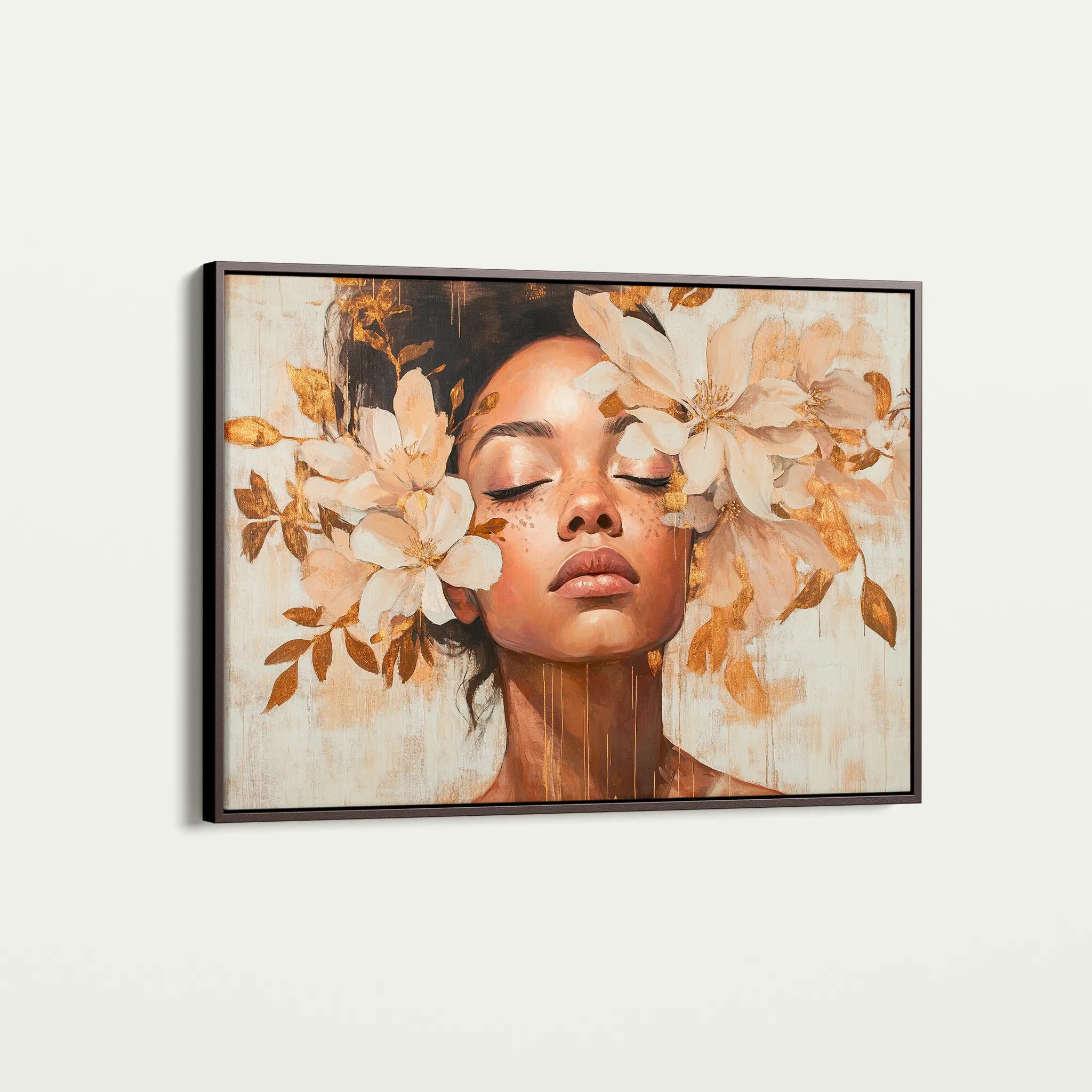 Portrait Canvas Wall Art WAD191-P 90 x 60 cm / Stretched on hidden frame