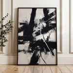 Abstract 1910 Canvas Art 60 x 40 cm / Stretched on hidden frame