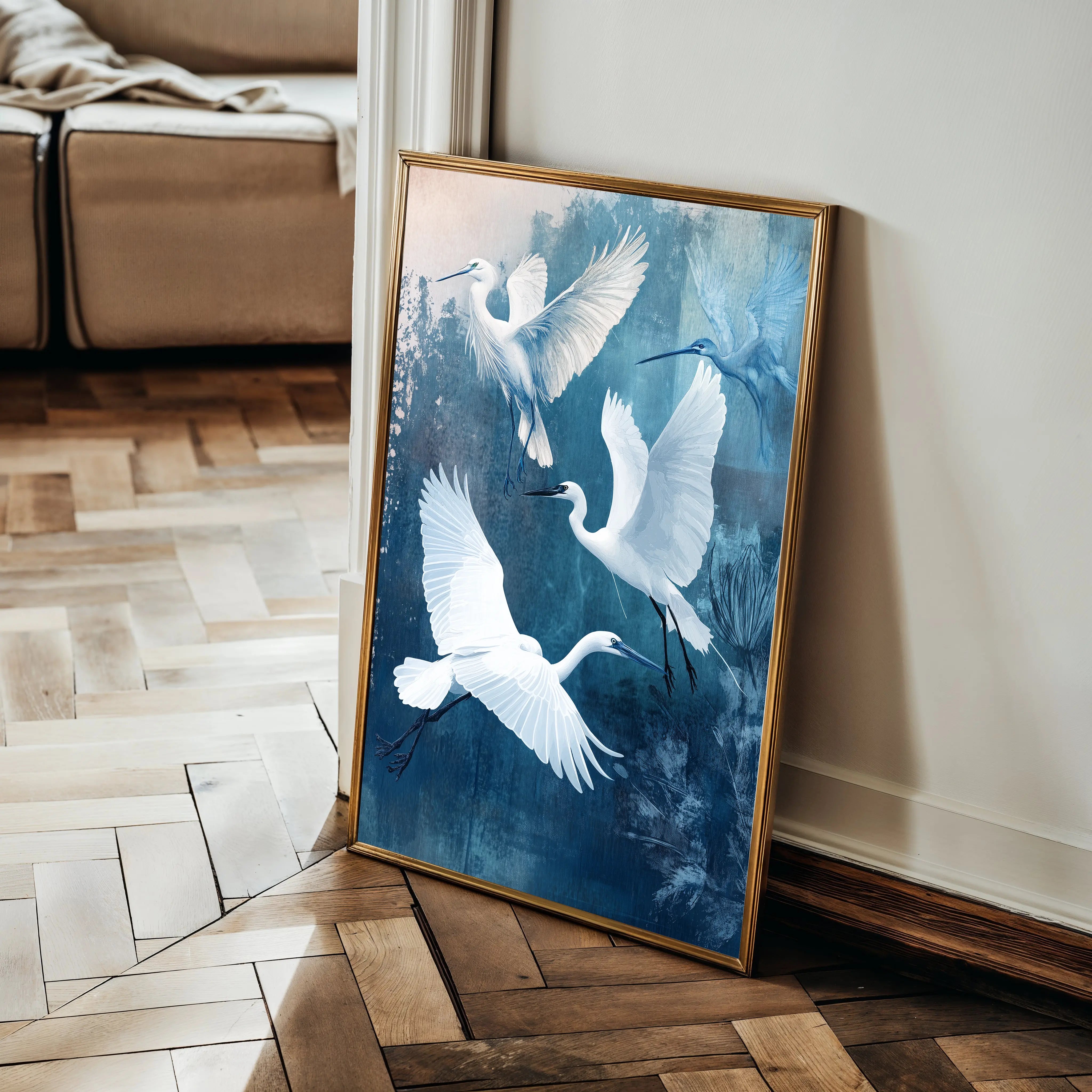 Animals Canvas Wall Art WAD192-AN 90 x 60 cm / Stretched on hidden frame