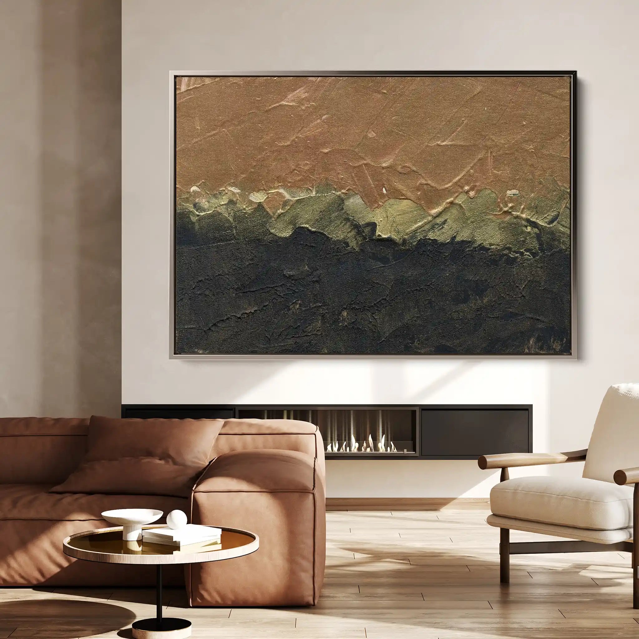 Abstract 192 Canvas Art 60 x 40 cm / Stretched on hidden frame