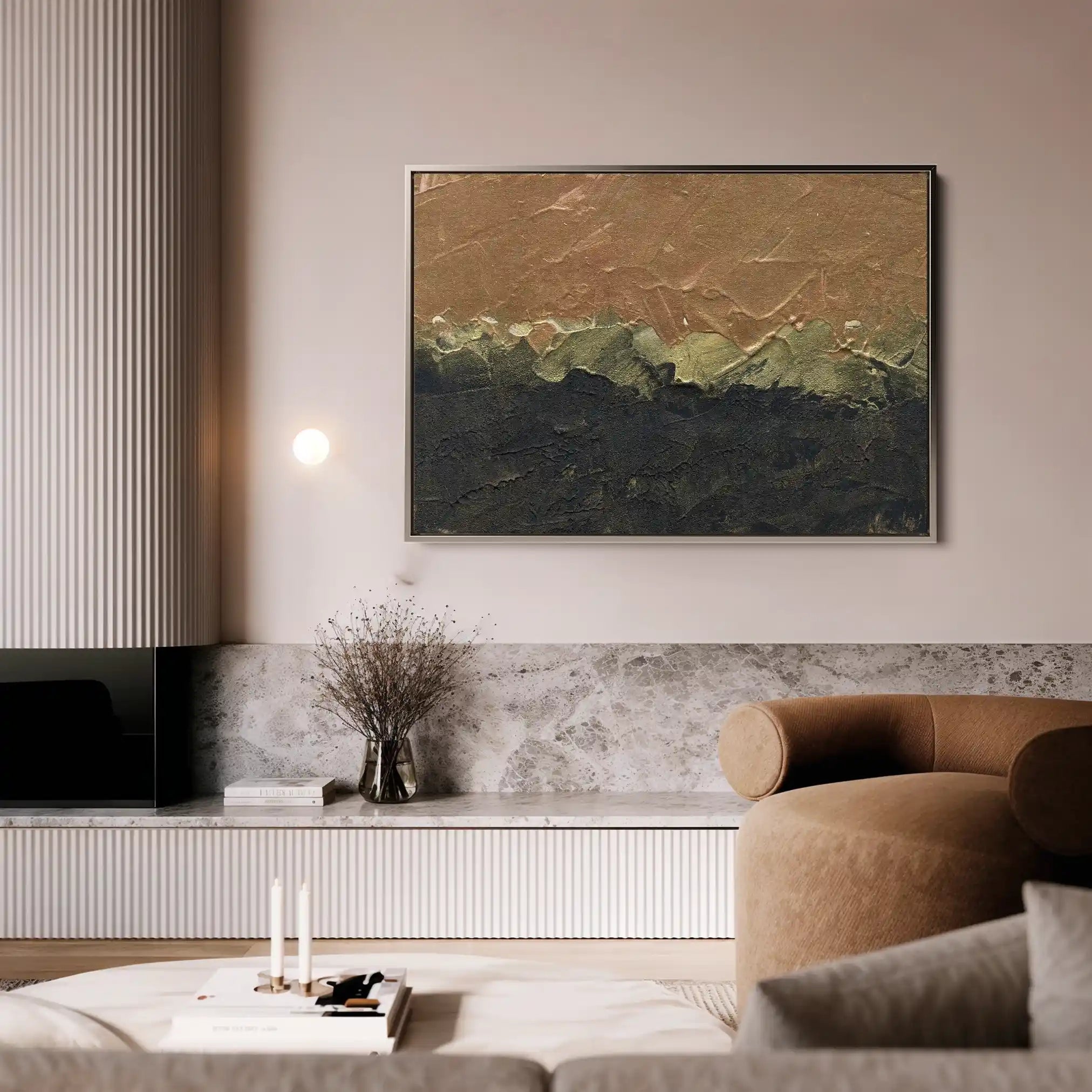 Abstract 192 Canvas Art 60 x 40 cm / Stretched on hidden frame