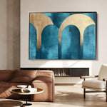 Boho 192 Canvas Art 90 x 60 cm / Stretched on hidden frame