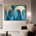 Boho 192 Canvas Art 90 x 60 cm / Stretched on hidden frame