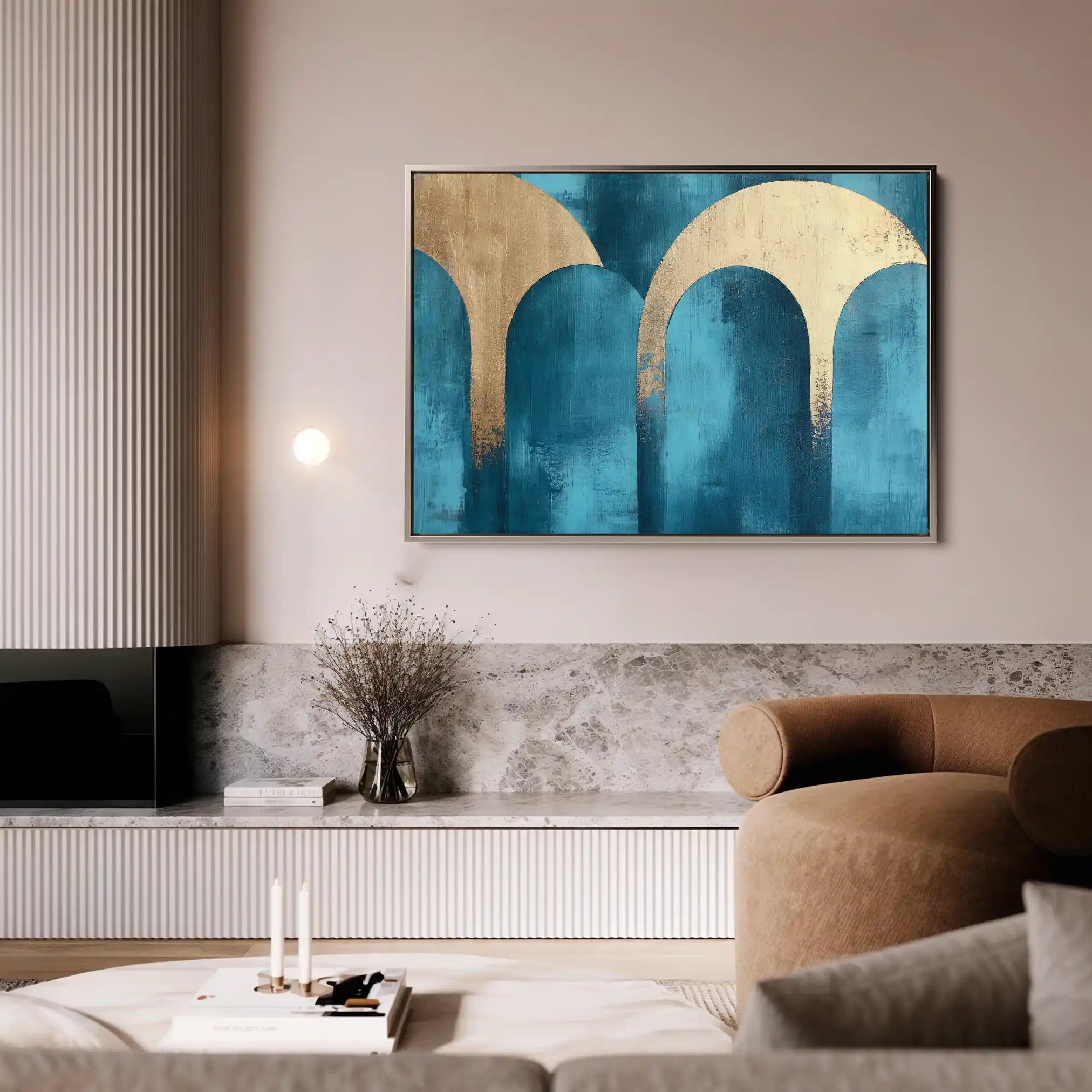 Boho 192 Canvas Art 90 x 60 cm / Stretched on hidden frame
