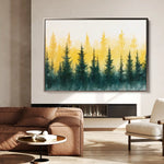 Landscape 192 Canvas Art 90 x 60 cm / Stretched on hidden frame