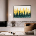 Landscape 192 Canvas Art 90 x 60 cm / Stretched on hidden frame