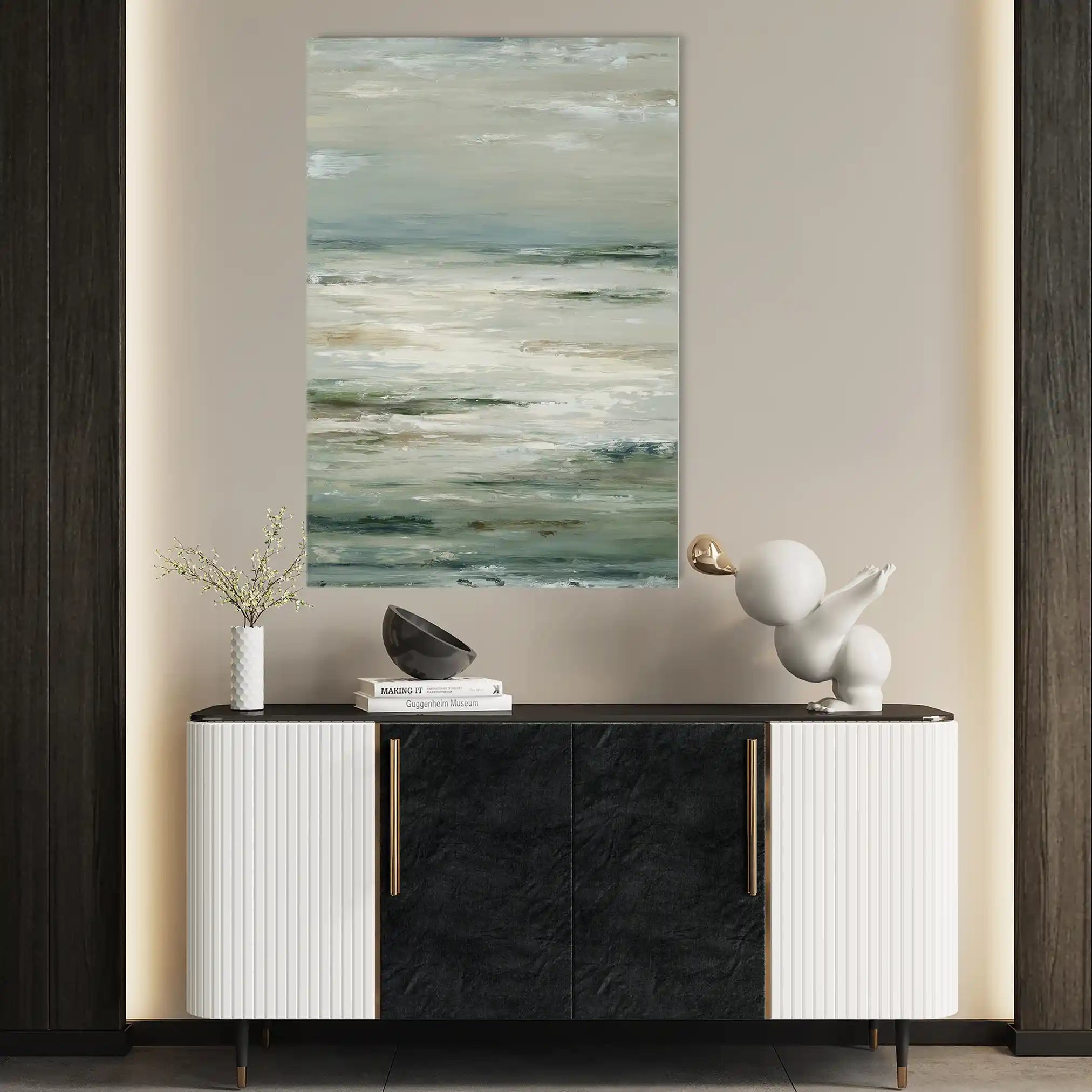 Abstract 1922 Canvas Art 60 x 40 cm / Stretched on hidden frame