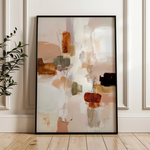 Abstract 1926 Canvas Art 60 x 40 cm / Stretched on hidden frame