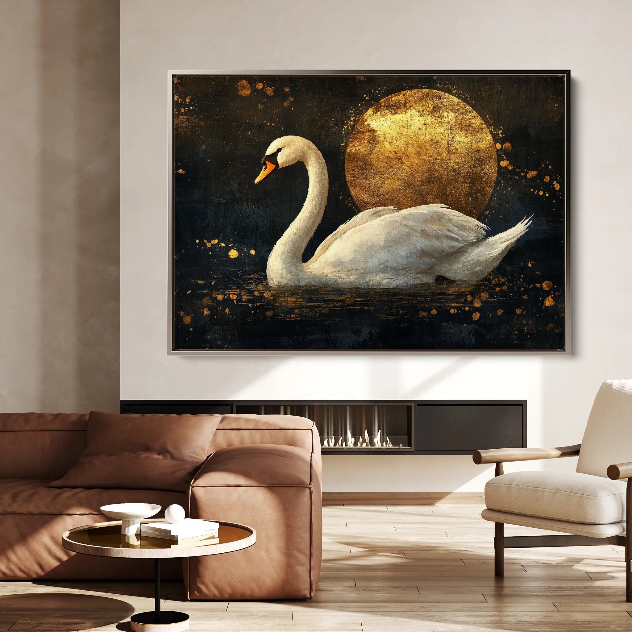 Animals Canvas Wall Art WAD193-AN 90 x 60 cm / Stretched on hidden frame