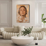 Portrait 193 Canvas Art 90 x 60 cm / Stretched on hidden frame