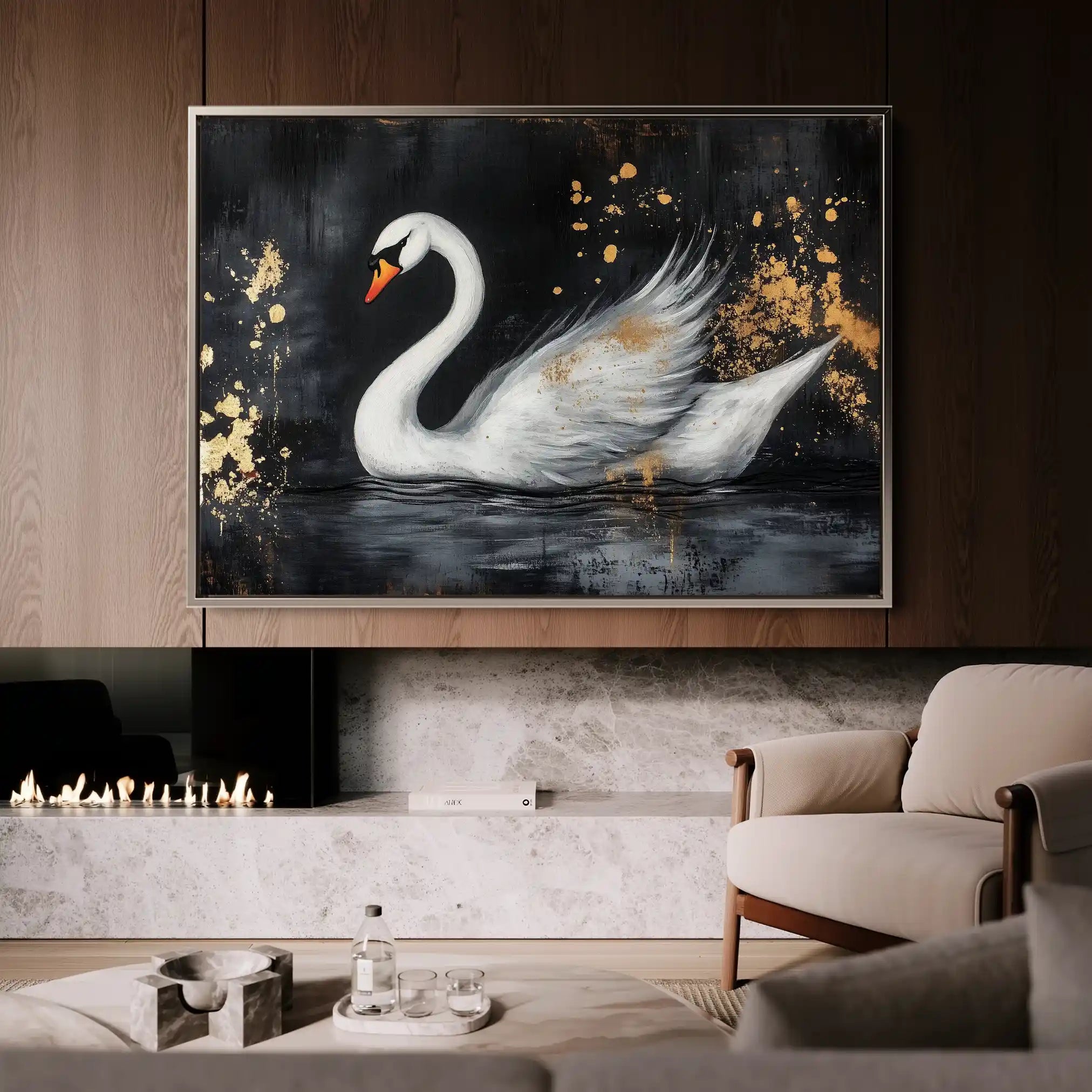 Animals 194 Canvas Art 90 x 60 cm / Stretched on hidden frame