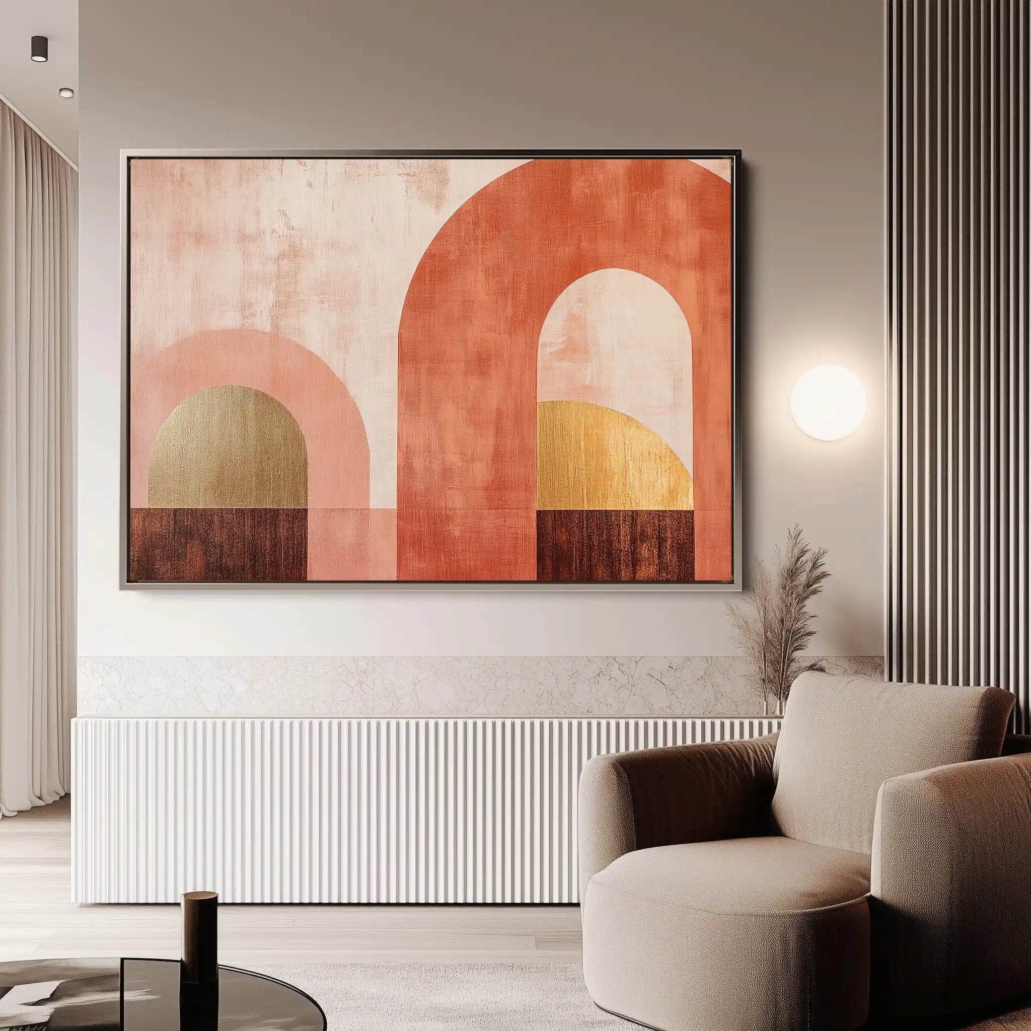 Boho 194 Canvas Art 90 x 60 cm / Stretched on hidden frame