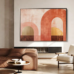 Boho 194 Canvas Art 90 x 60 cm / Stretched on hidden frame