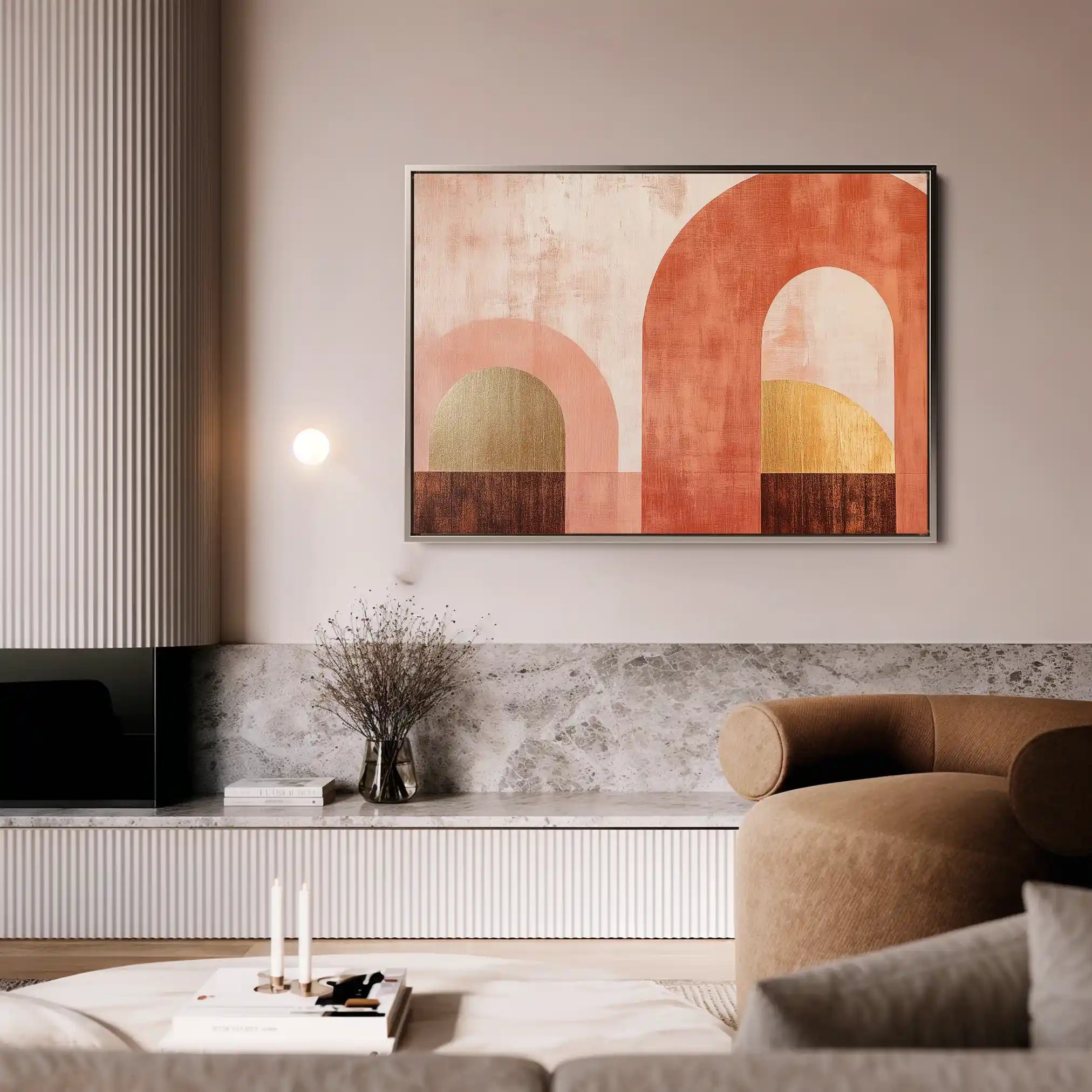 Boho 194 Canvas Art 90 x 60 cm / Stretched on hidden frame