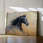 Horses 194 Canvas Art 90 x 60 cm / Stretched on hidden frame