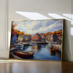 Landscape 194 Canvas Art 90 x 60 cm / Stretched on hidden frame