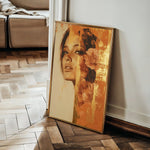 Portrait 194 Canvas Art 90 x 60 cm / Stretched on hidden frame