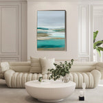 Abstract 1943 Canvas Art 60 x 40 cm / Stretched on hidden frame
