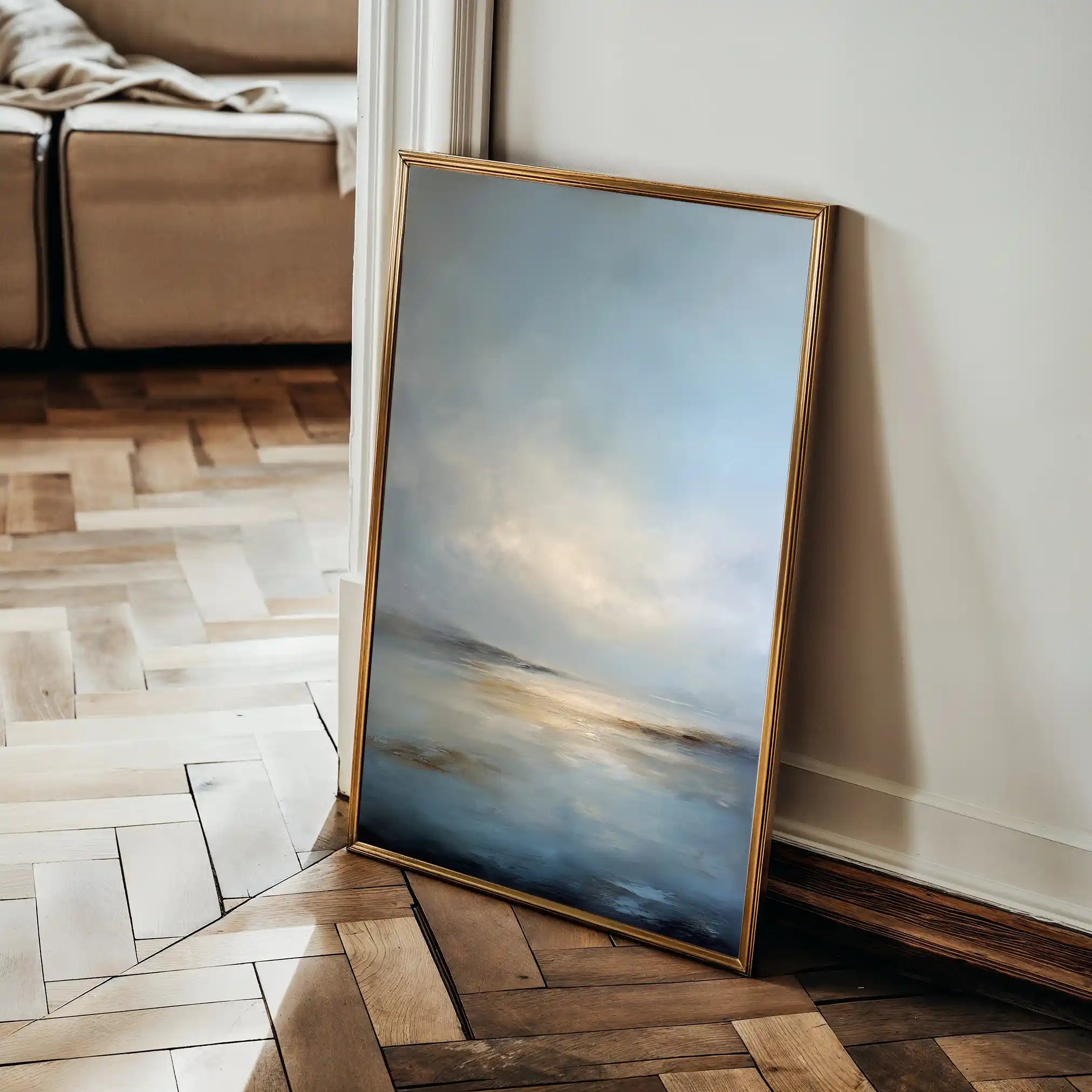 Abstract 1946 Canvas Art 60 x 40 cm / Stretched on hidden frame