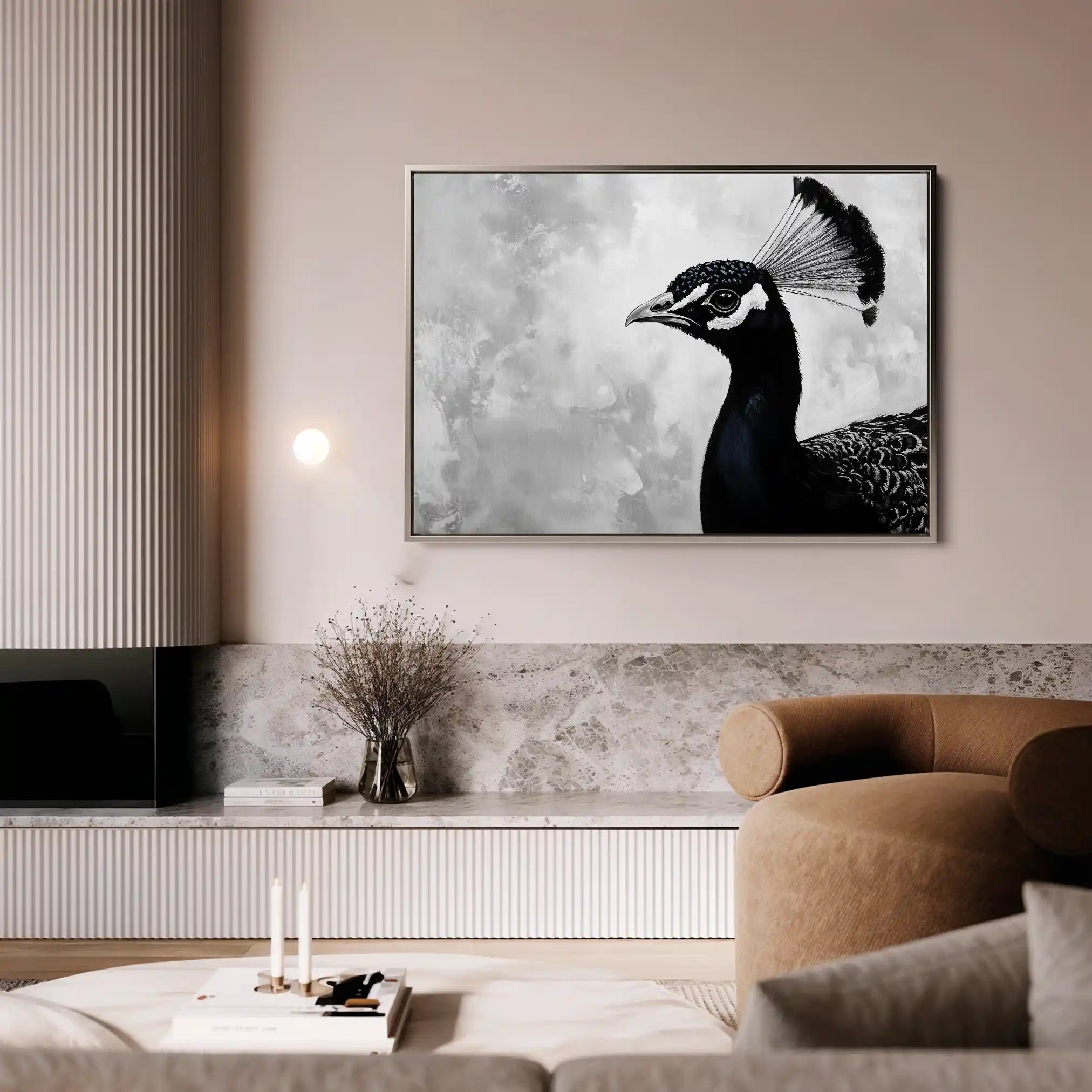 Animals 195 Canvas Art 90 x 60 cm / Stretched on hidden frame