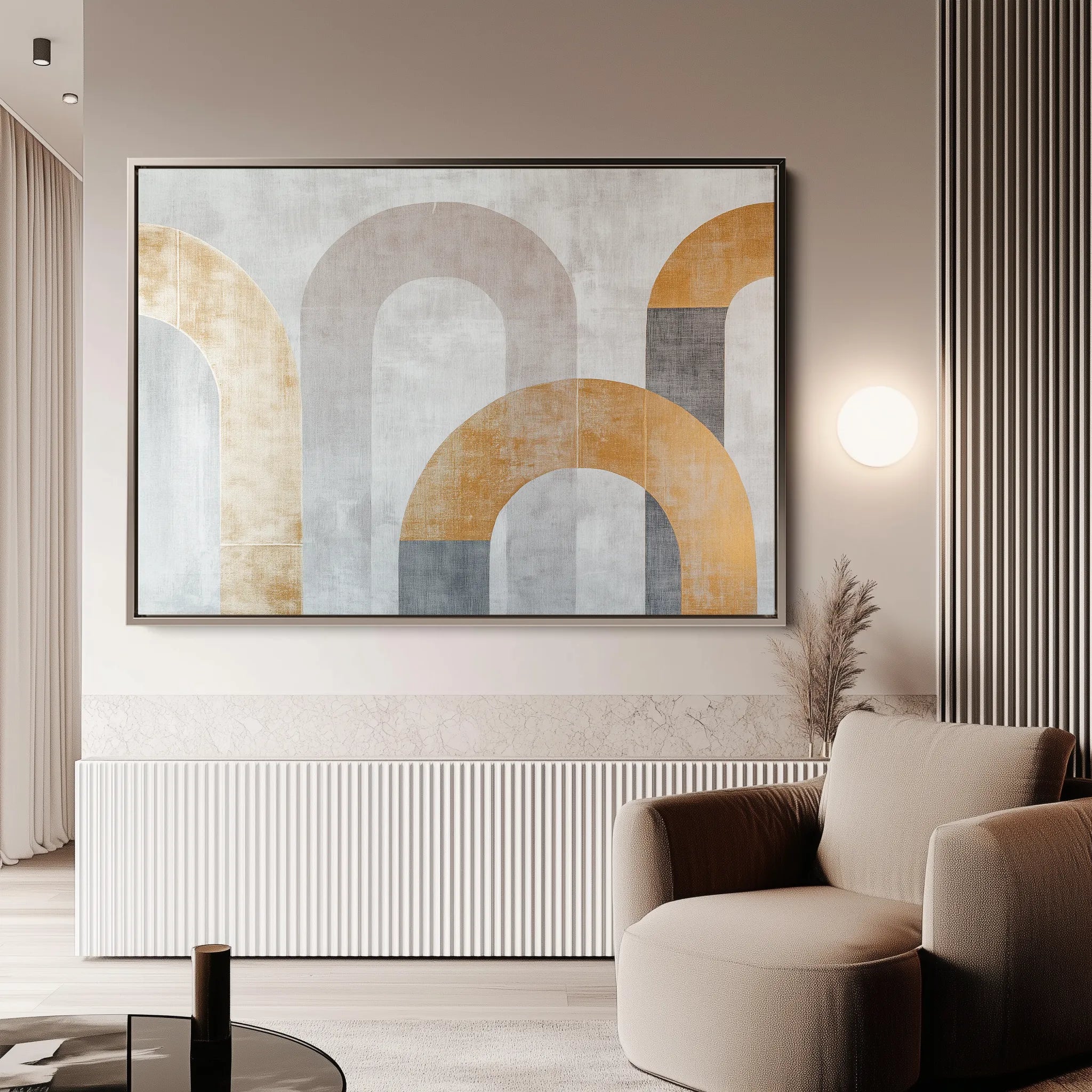 Boho Canvas Wall Art WAD195-BH 90 x 60 cm / Stretched on hidden frame