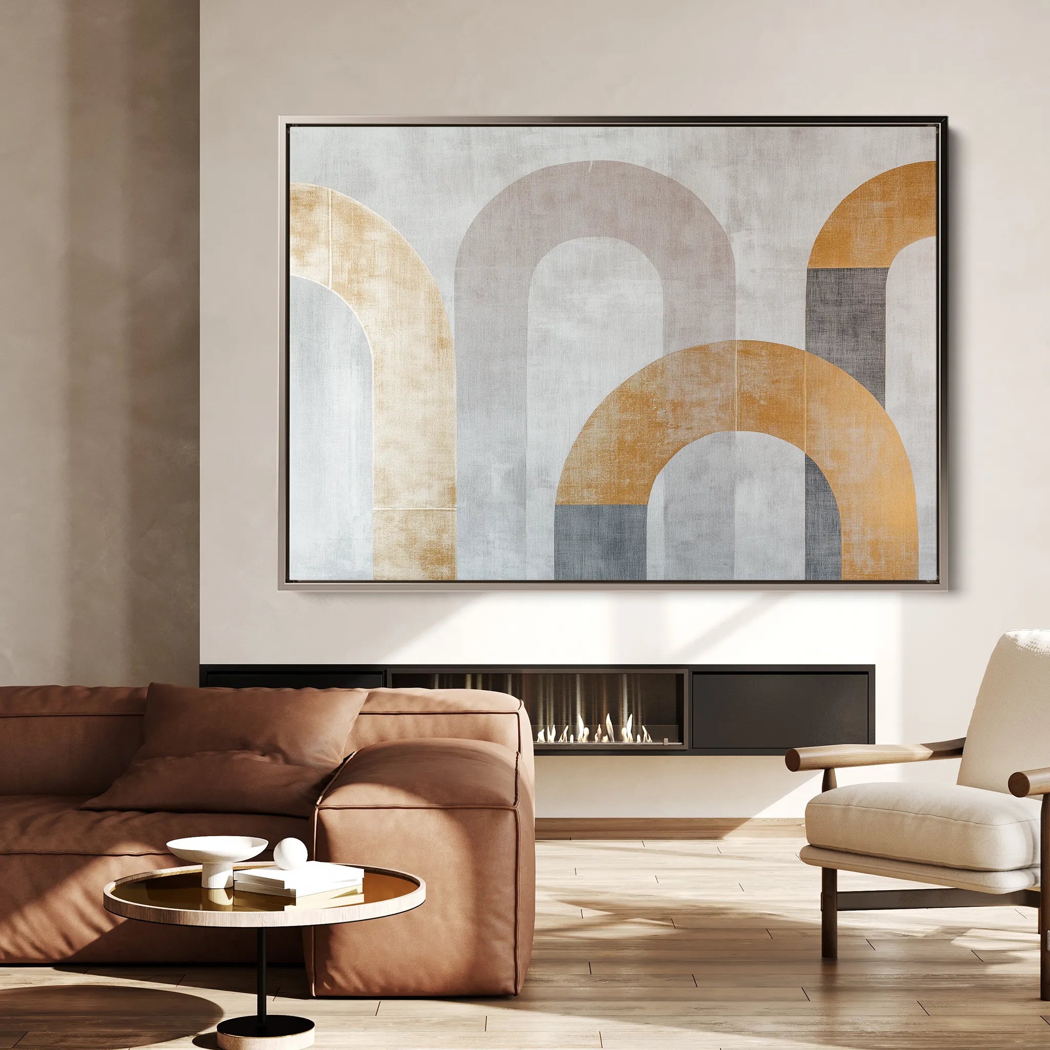 Boho Canvas Wall Art WAD195-BH 90 x 60 cm / Stretched on hidden frame
