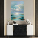 Abstract 1956 Canvas Art 60 x 40 cm / Stretched on hidden frame