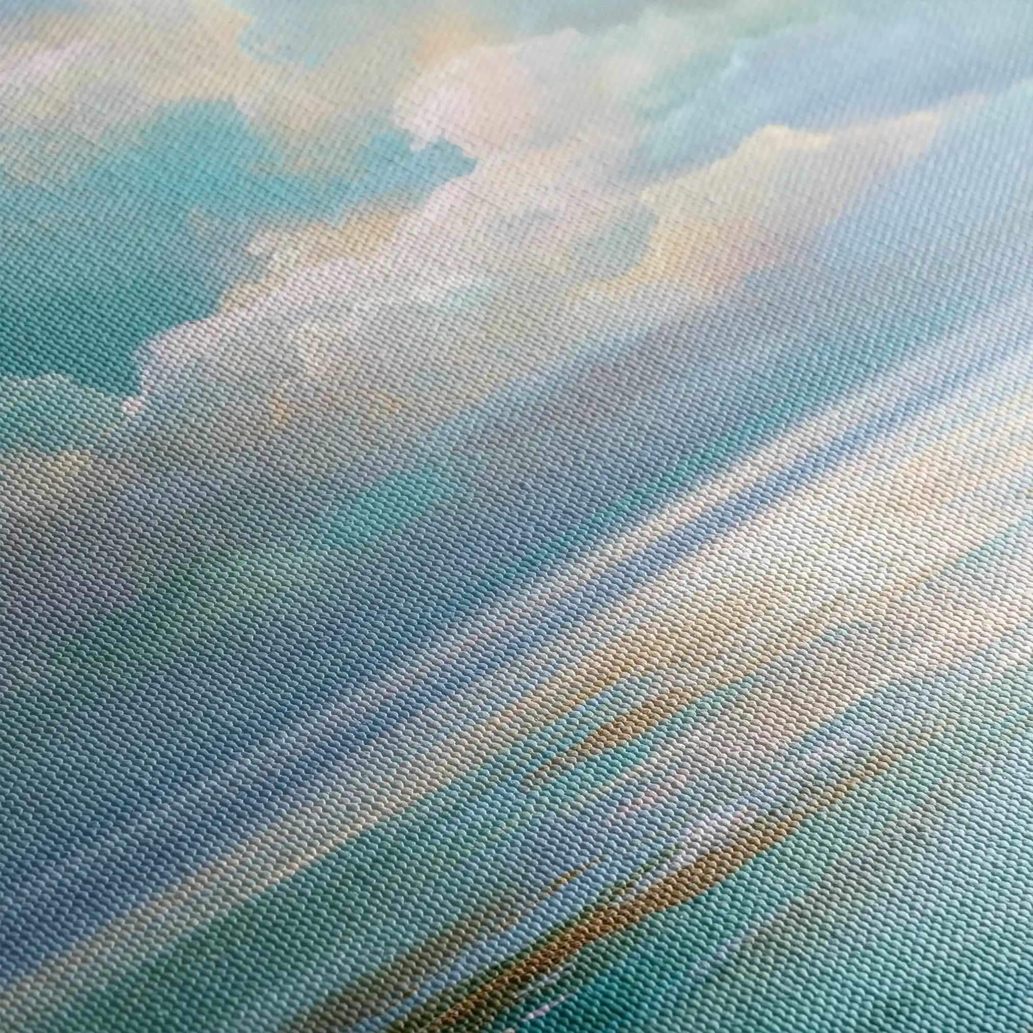 Abstract 1956 Canvas Art 60 x 40 cm / Stretched on hidden frame