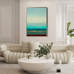 Abstract 1958 Canvas Art 60 x 40 cm / Stretched on hidden frame