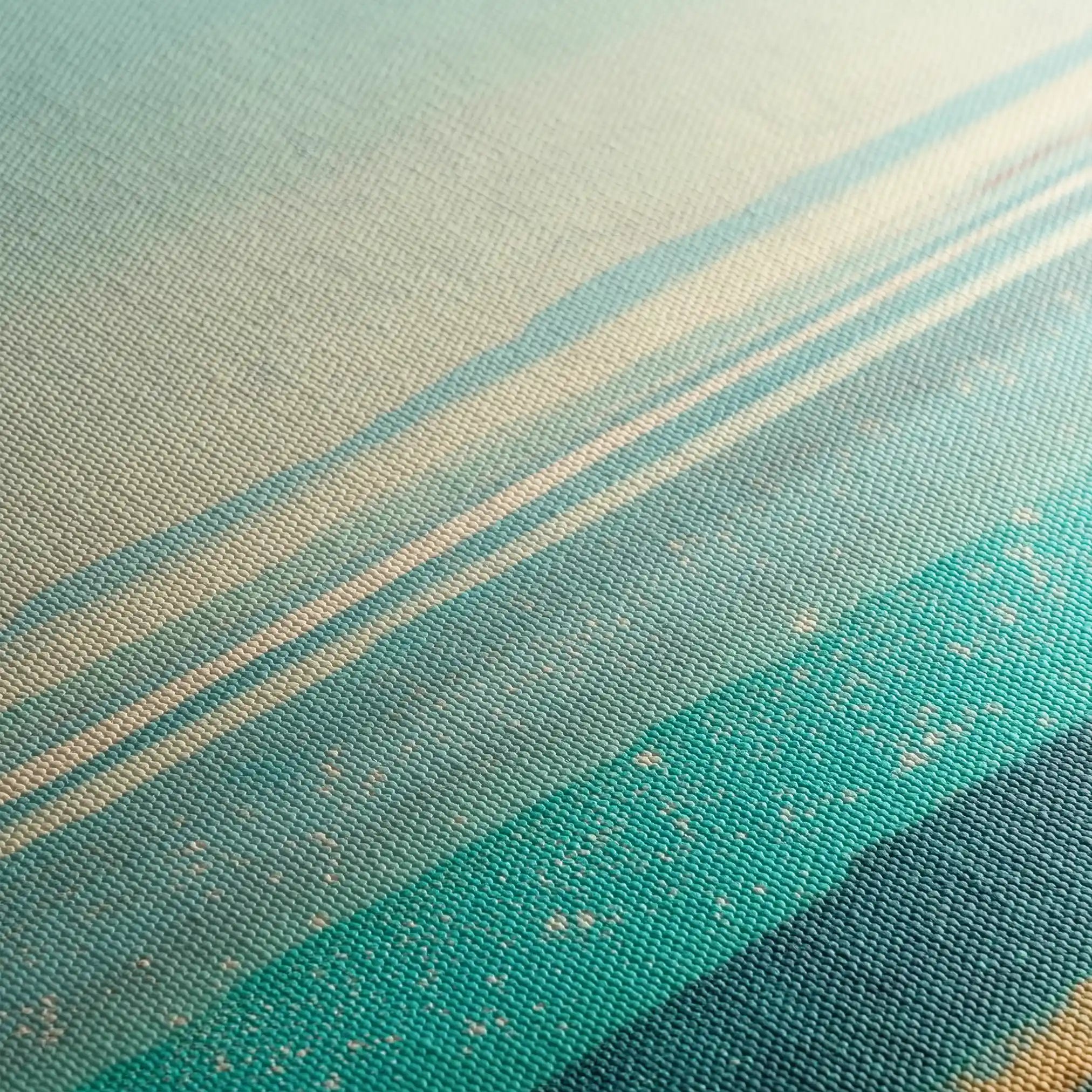 Abstract 1958 Canvas Art 60 x 40 cm / Stretched on hidden frame