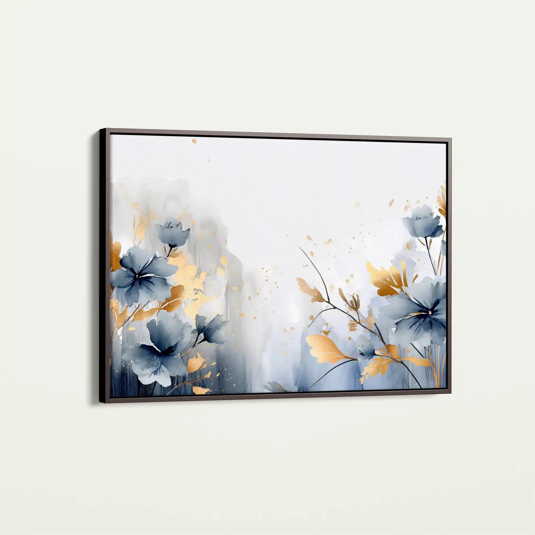 Floral Canvas Wall Art WAD196-F 90 x 60 cm / Stretched on hidden frame
