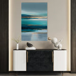 Abstract 1960 Canvas Art 60 x 40 cm / Stretched on hidden frame