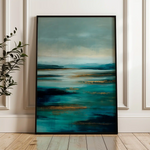 Abstract 1962 Canvas Art 60 x 40 cm / Stretched on hidden frame