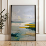 Abstract 1965 Canvas Art 60 x 40 cm / Stretched on hidden frame