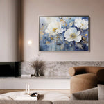 Floral Canvas Wall Art WAD197-F 90 x 60 cm / Stretched on hidden frame