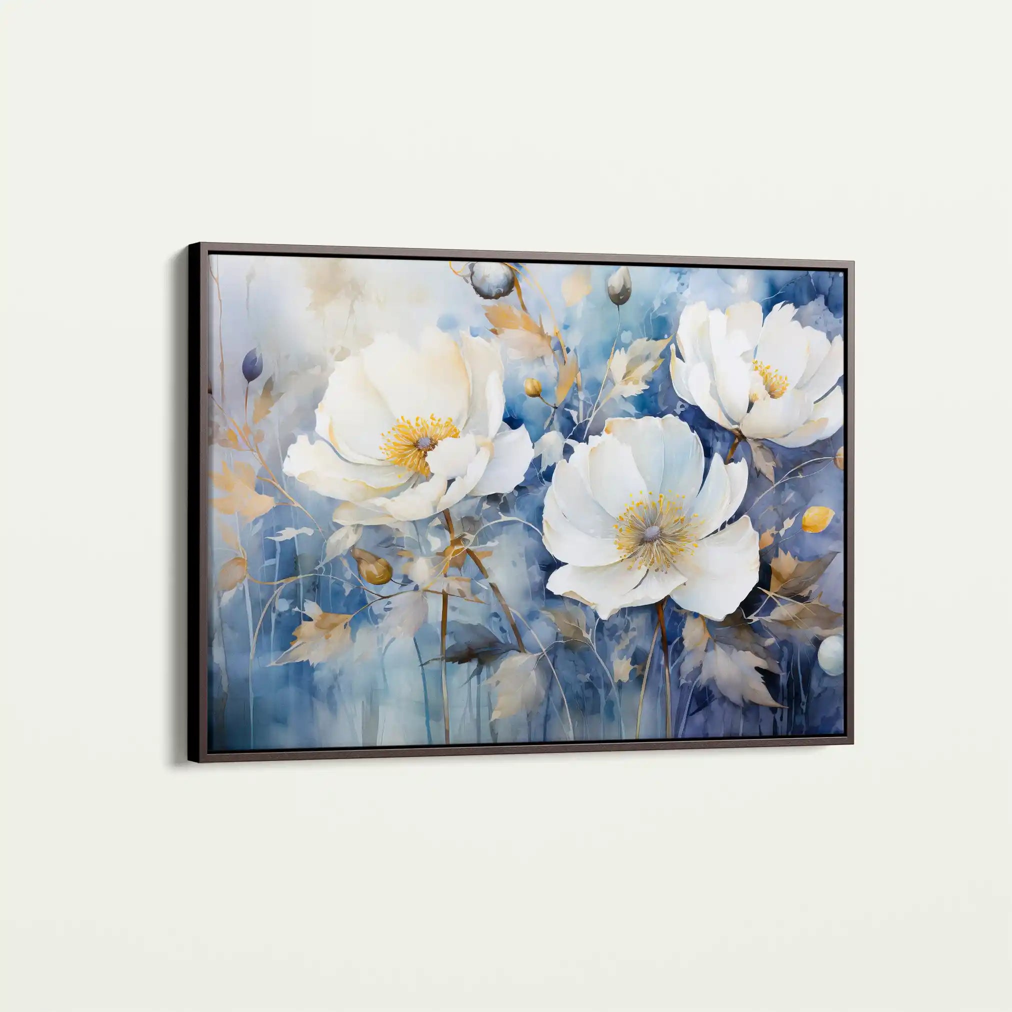 Floral Canvas Wall Art WAD197-F 90 x 60 cm / Stretched on hidden frame