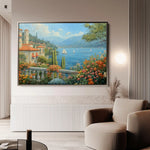 Landscape 197 Canvas Art 90 x 60 cm / Stretched on hidden frame