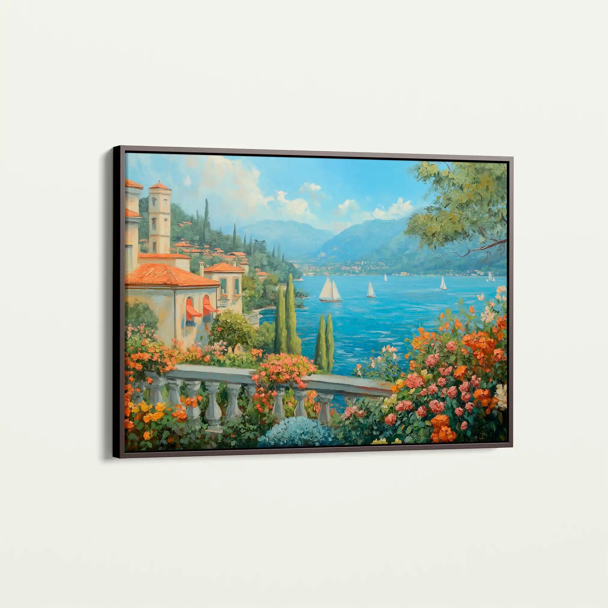 Landscape 197 Canvas Art 90 x 60 cm / Stretched on hidden frame