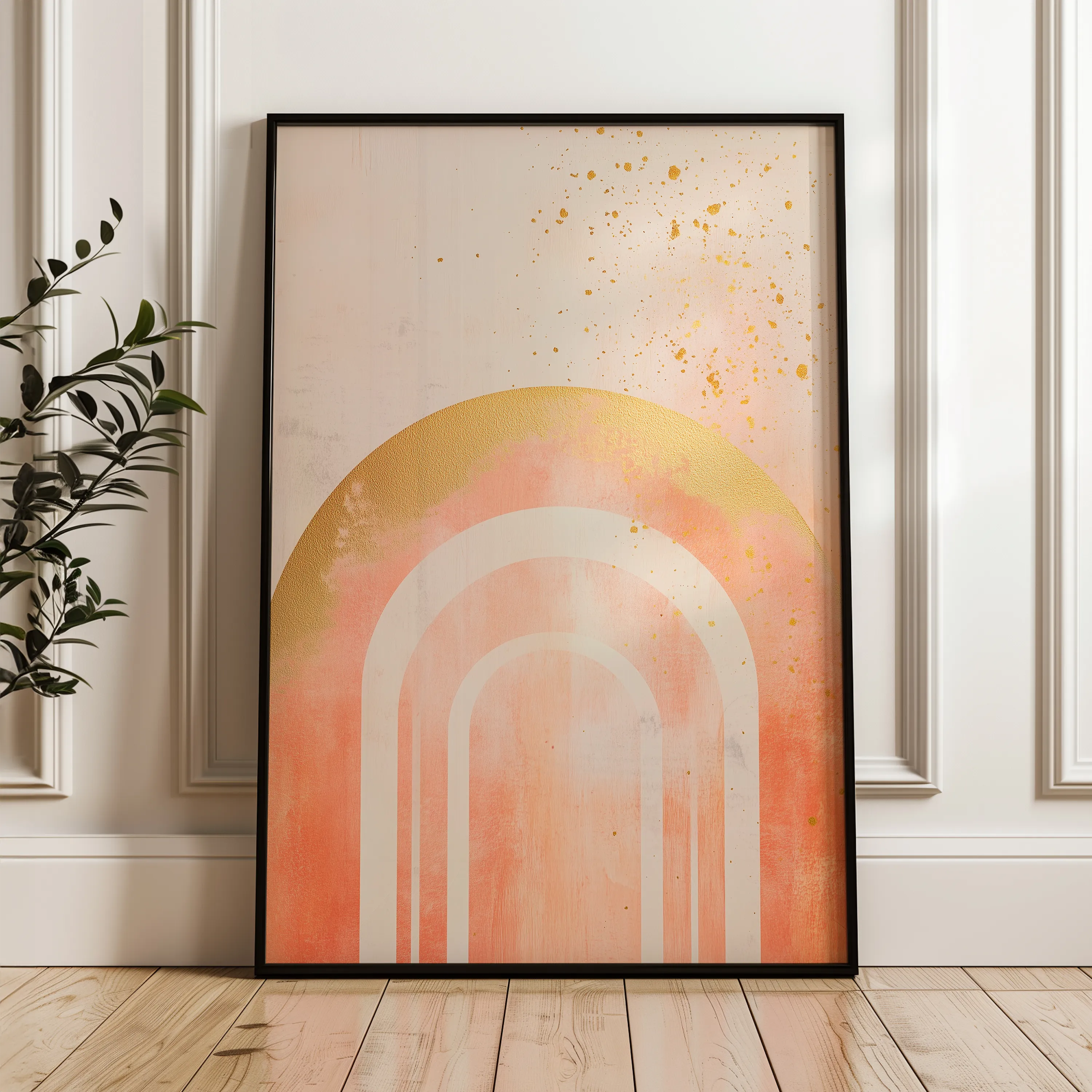 Boho Canvas Wall Art WAD198-BH 90 x 60 cm / Stretched on hidden frame
