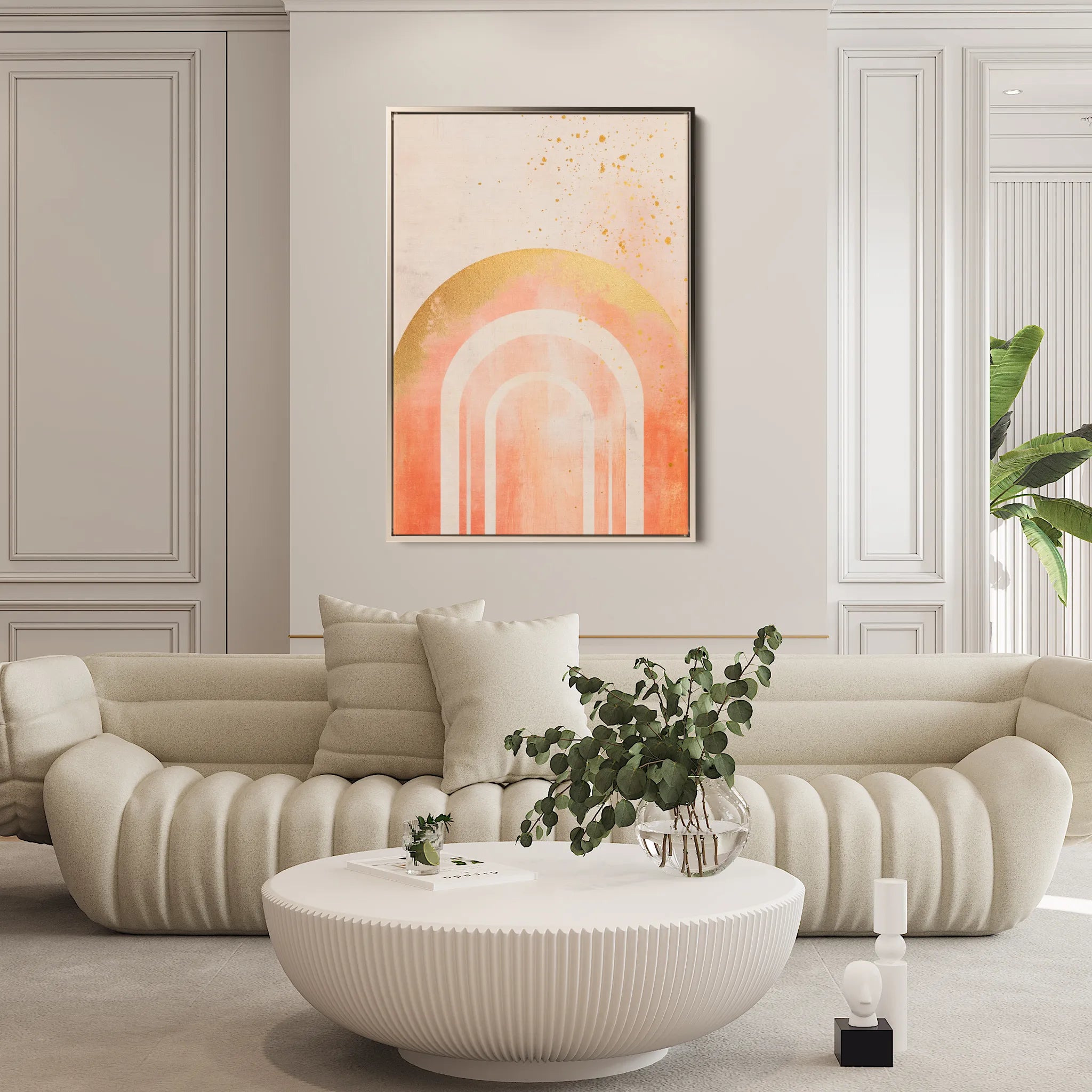 Boho Canvas Wall Art WAD198-BH 90 x 60 cm / Stretched on hidden frame