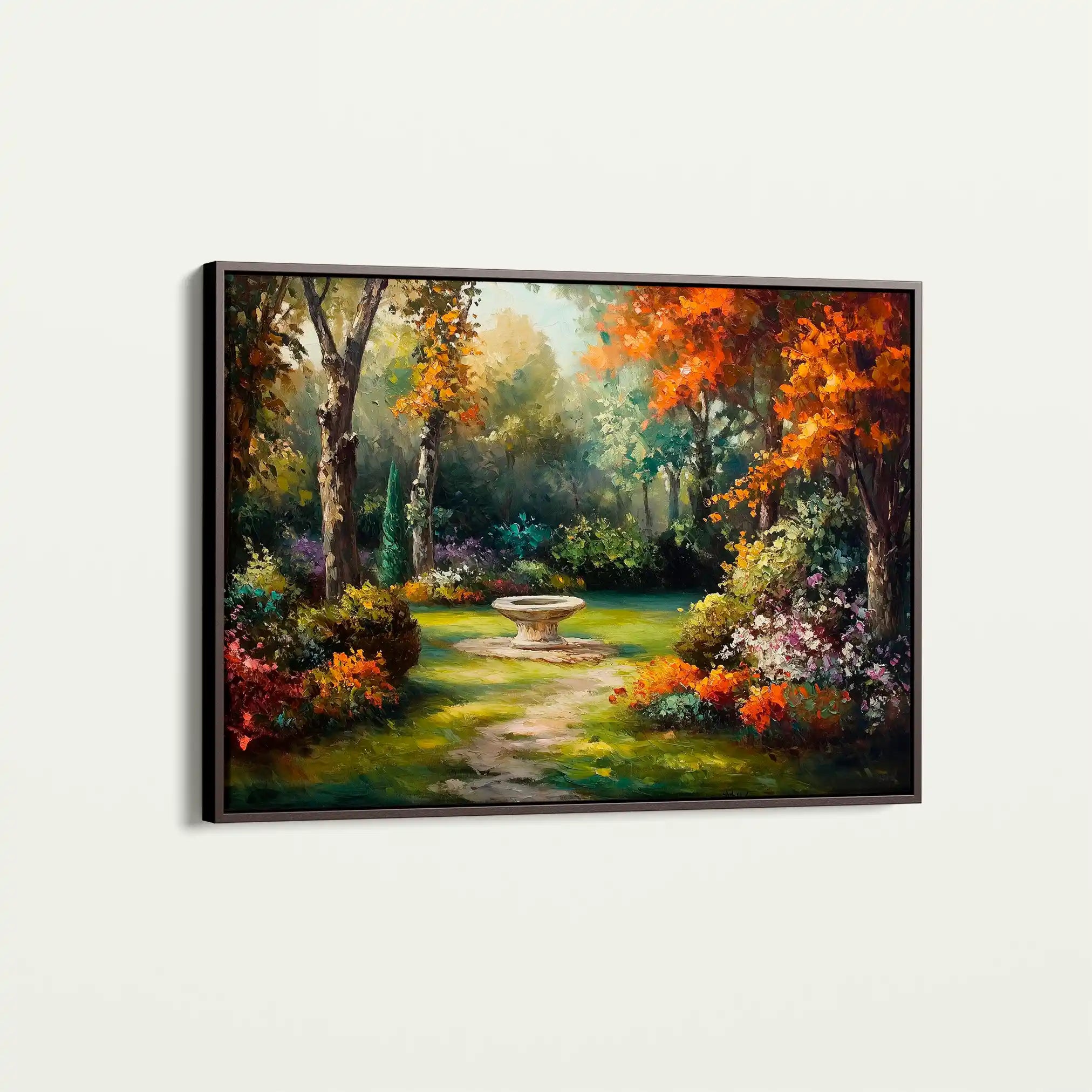 Landscape 198 Canvas Art 90 x 60 cm / Stretched on hidden frame