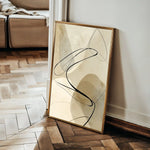 Abstract 1985 Canvas Art 60 x 40 cm / Stretched on hidden frame