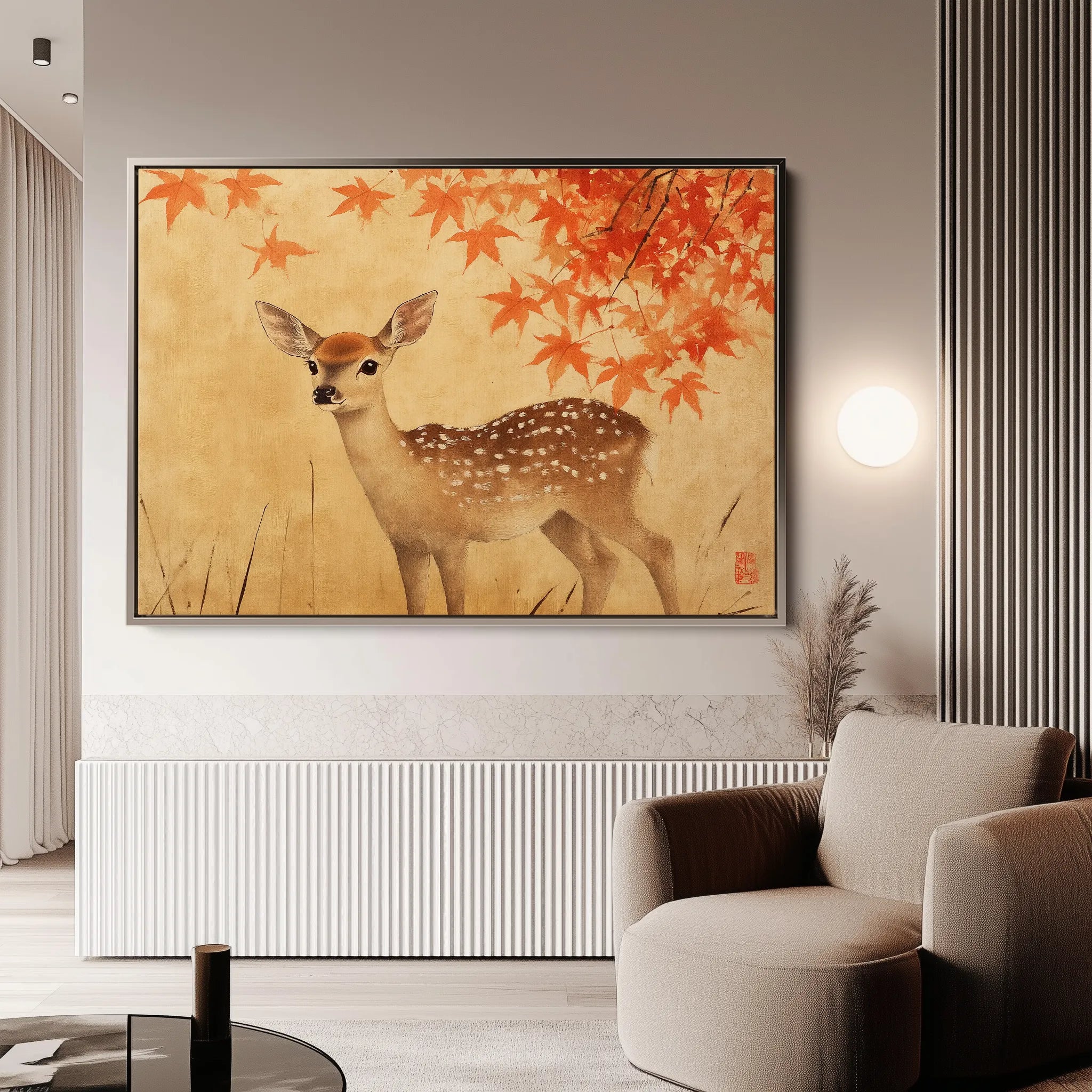 Animals Canvas Wall Art WAD199-AN 90 x 60 cm / Stretched on hidden frame