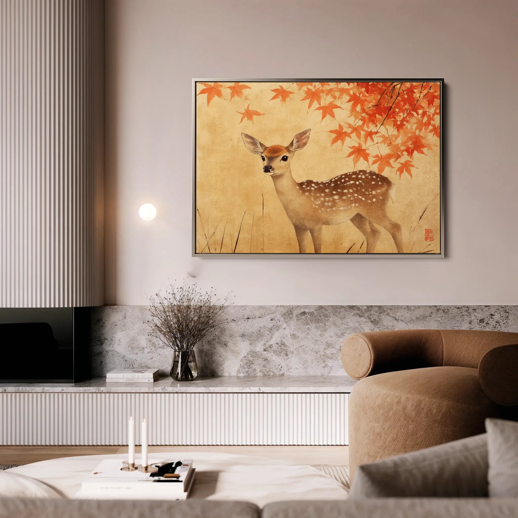 Animals Canvas Wall Art WAD199-AN 90 x 60 cm / Stretched on hidden frame