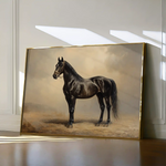 Horses 199 Canvas Art 90 x 60 cm / Stretched on hidden frame